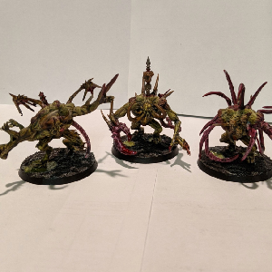 A photo of the the three previous chaos spawn together.